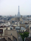 Paris du haut du Centre Pompidou