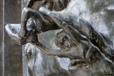 Auguste Rodin, Porte de lEnfer, dtail