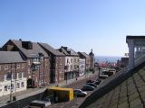 view from our b&b at Tynemouth