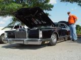 John checks out this a little more than waist high, chopped and lowered Continental cruiser