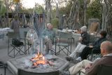 Breakfast is served around the campfire at 6:30 a.m.