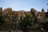 Crowd awaiting the sunset