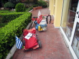 Piotrs and Pawels carts used to run from Poland to Greece (3000km) for the Spartathlon