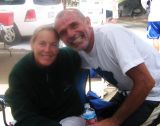 Lisa will rest for a few hours, then summit Mt. Whitney & then follow her steps back through Death Valley to Badwater