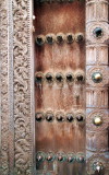 The famous wooden doors of Zanzibar