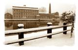 knitting mill in a snow storm....