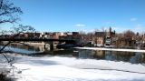 ovid street bridge after a freeze...