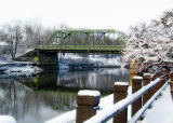 baileys bridge after the snow...