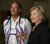 Kevin Loche and Senator Clinton