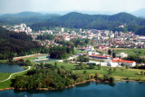 Over Velenje lake