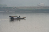 Misty Red River