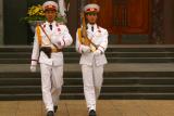 Ho Chi Minh Mausoleum, changing of the guards