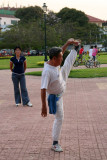 warming up