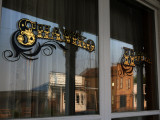 Hotel window, Shaniko, Oregon, 2008