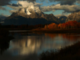 Mount Moran, from Oxbow Bend, Grand Teton National Park, Wyoming, 2008