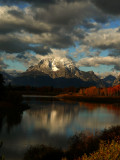 Mount Moran from Oxbow Bend, Grand Teton National Park, Wyoming, 2008