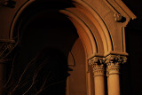 Church columns, New York City, New York, 2009