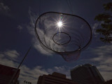 Opposing symbols, Downtown Civic Space Park, Phoenix, Arizona, 2009