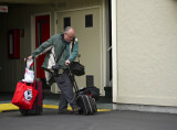 Checking out, Port Angeles, Washington, 2009