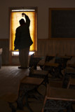 Shooting light and shade, Bannack, Montana, 2010