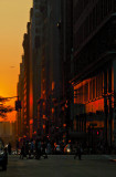 Midtown sunset, New York City, New York, 2010