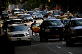 Finding a taxi, New York City, New York, 2010