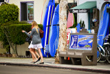 On the move, Mission Beach, San Diego, California