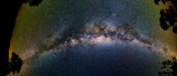 Milky Way 8 image Panorama