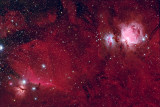 Orion Area Ha LRGB 15 15 15 15
