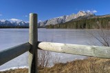 Yamnuska from Nakoda Lodge