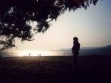 Greece 1987<br>evening sunset on the island