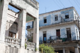 Buenos edificios pero muy deteriorados (La Habana)