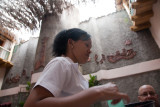 Camarera en La Casa de la Trova Santiago de Cuba