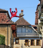 Estavayer-le-Lac - The little town of frogs