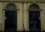 ...and choose which of these Georgian doors you will open to escape from the rain!