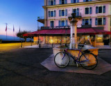 Bicycle at dusk....