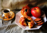 Nothing better than apple pie with a cup of coffee....