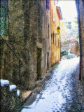 Snowy Diagon Alley