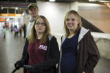 waiting for the train (joe, amanda and jeanna)