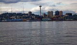 the space needle from elliot bay