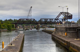 draw bridge at the entrance to salmon bay from locks