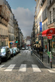 side street on montmarte, paris, france (5/07)