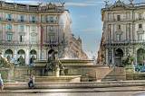 fountain in the piazza della repubblica, rome, italy (6/07)