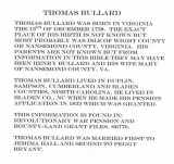 Thomas Bullard Bible pg 2