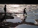 marcher sur l'eau, facile...