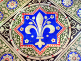 fleur de lys du plancher