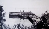 au quai de Pointe au Pic, photo darchives