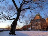 Parc Montmorency , aube de décembre