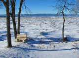 un banc pour méditer