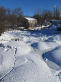 la riviere enneigée